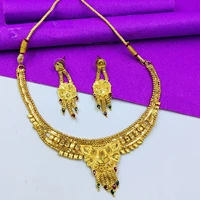 Attractive 1 gm Gold Necklace Set