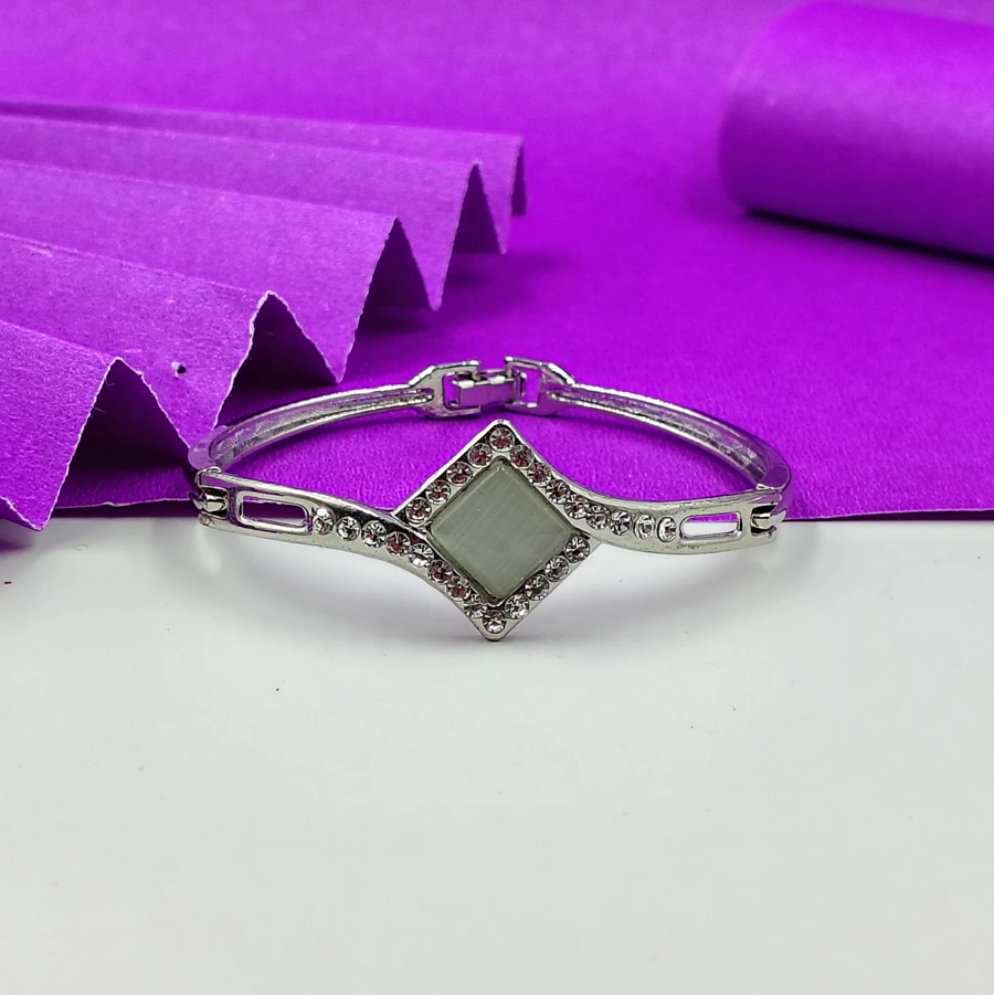 Sparkling Elegance Designer Classy Cuff Bracelet