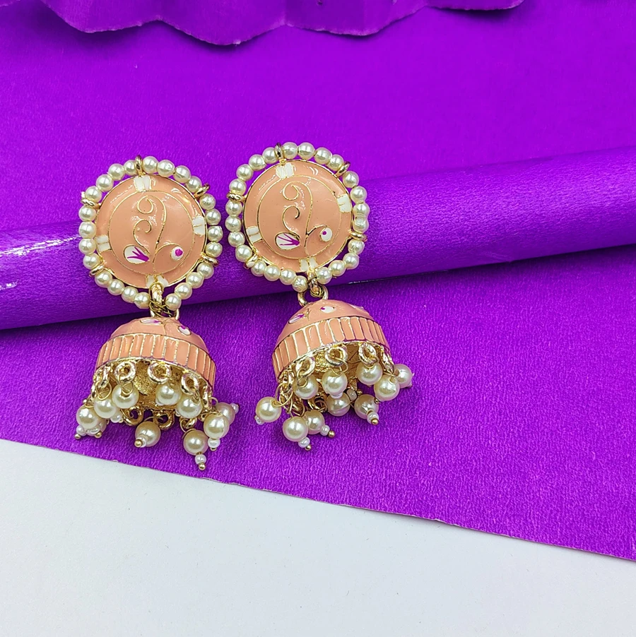 Crazyhoor Handcrafted Jaipuri Jhumki