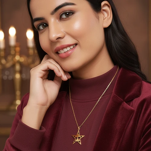 Anti-Tarnish Star Pendant Chain