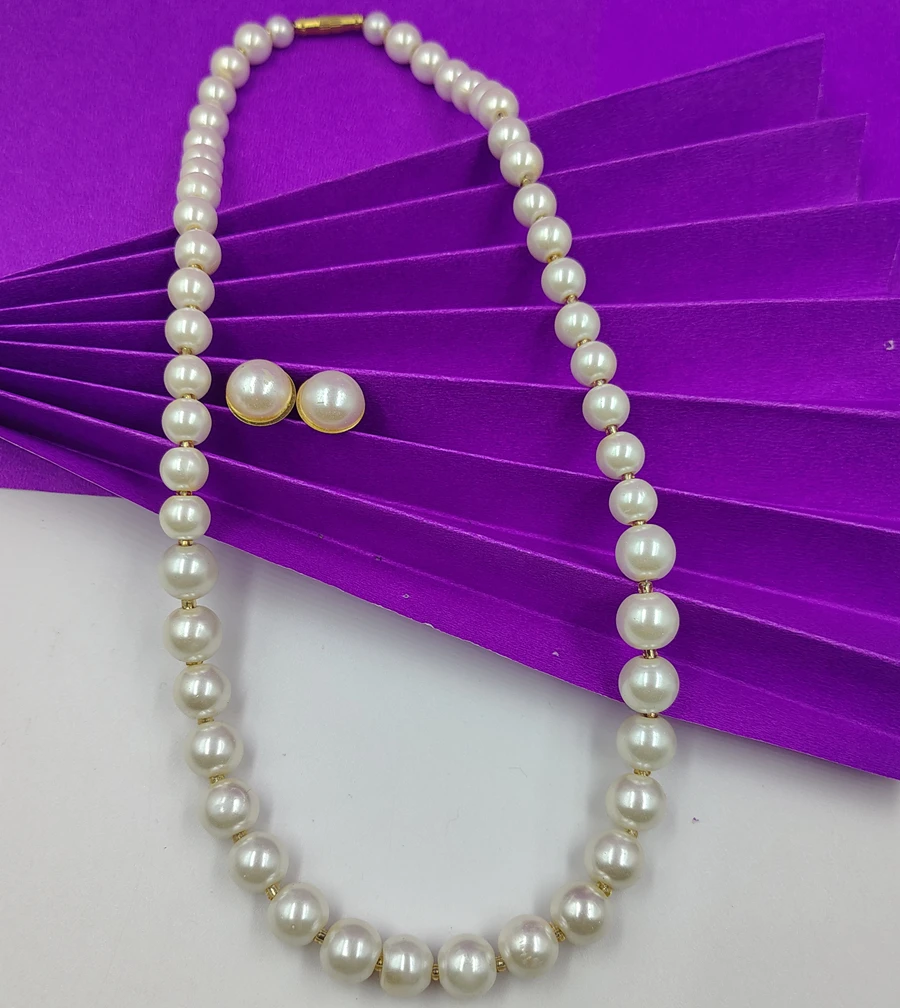 Crazyhoor Fresh Water Round Pearls