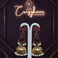Royal Antique Jhumka Earrings