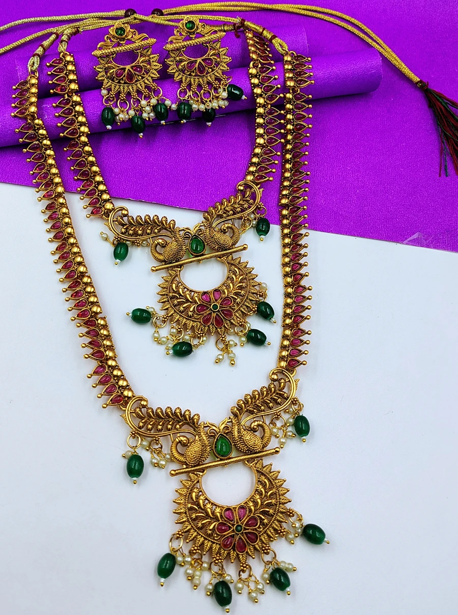 Crazyhoor Classy Combo Choker & Haram Set