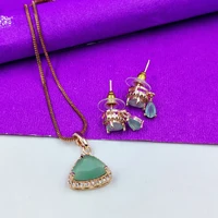 Shimmery AD Pendant set