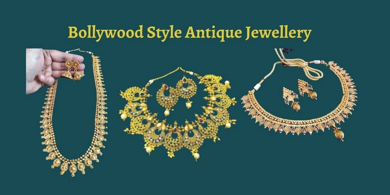 Glam Up with Bollywood Style Antique Jewellery