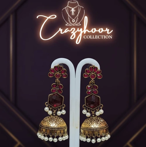 Royal Antique Jhumka Earrings