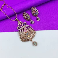 Show stopper dazzling AD Pendant set