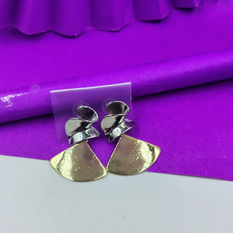 Crazyhoor Antitarnish Bold Statement Earrings