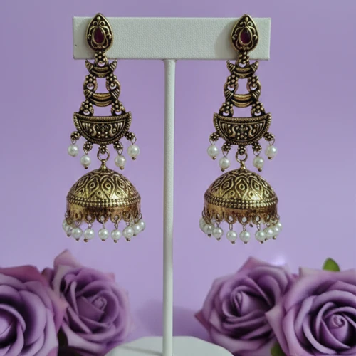 Antique Jhumka Earrings