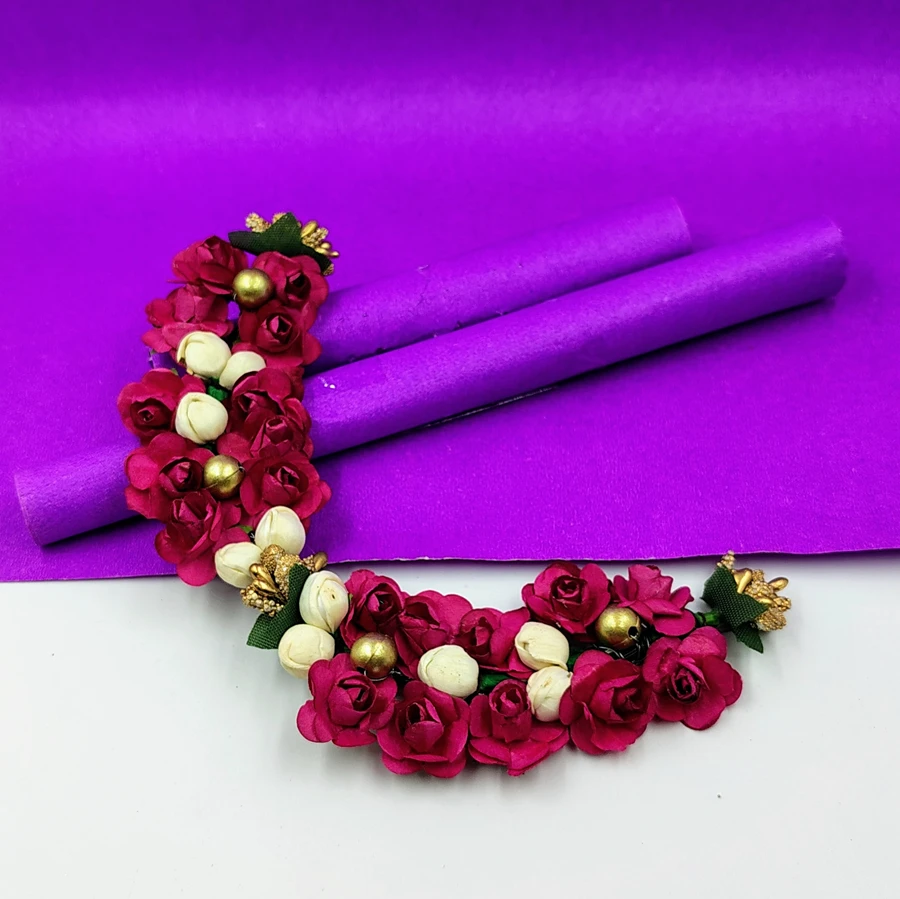 Crazyhoor Dark Pink hair accessories