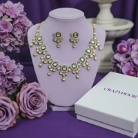 Royal Kundan AD Necklace Set