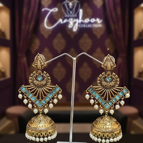 Antique Jhumka Earrings