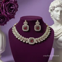 Kundan Moissanite Choker