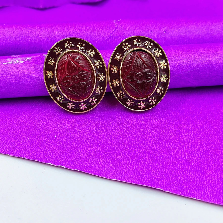 Crazyhoor Stylish Fancy Designer Meenakari studs